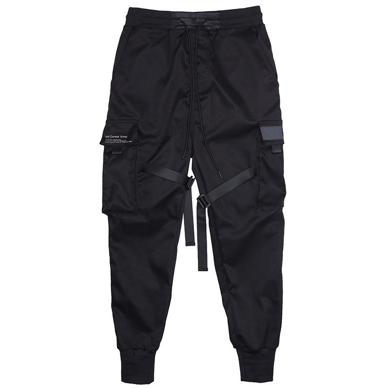 Hong Kong trendige Jugend-Leggings Herren trendige funktionale taktische Fallschirmjäger-Arbeitshose Yapi lässige Slim Fit-Leggings_voghion.com