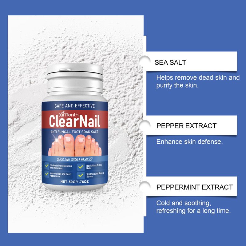 αλάτι Ximonth Cleaning Herbal Essence Ενυδατώνει την περιποίηση του δέρματος Πούδρα ποδιών μπάνιου_voghion.com