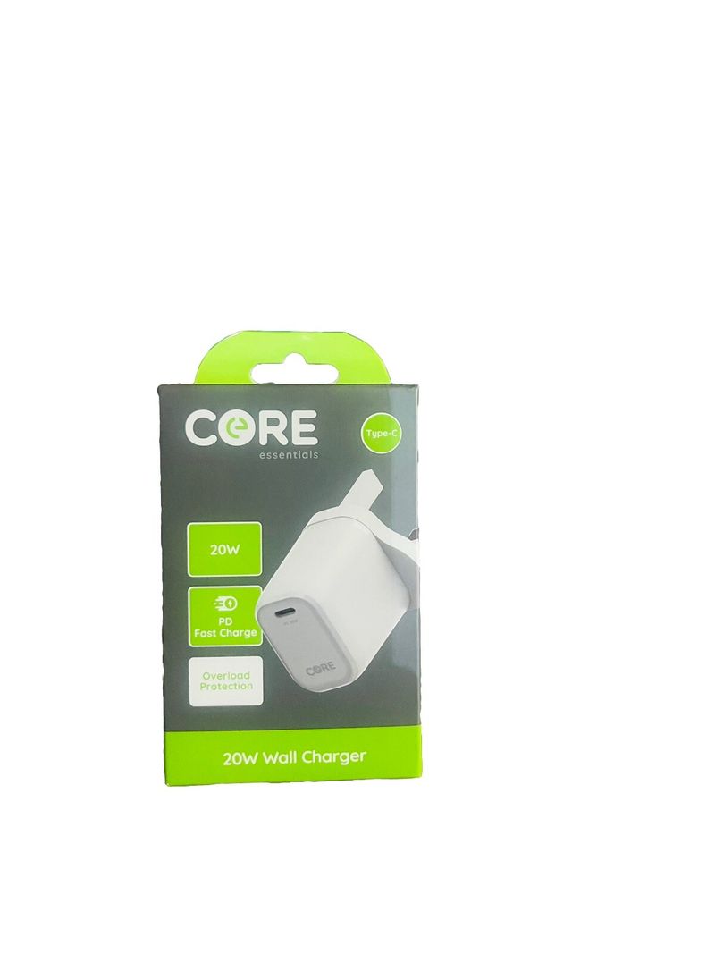 Core Type-C 20W Wall Plug Charger For IPhone , Samsung Fast Adapter_voghion.com
