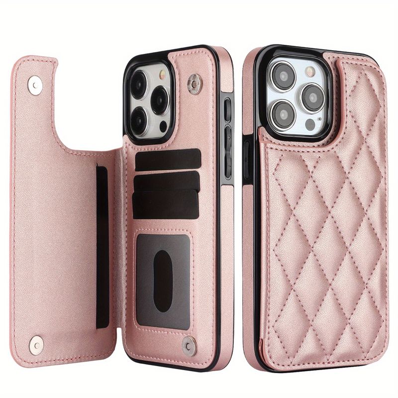 Card Slot, Stand Cover, Shockproof Protection - Compatible with  15, 14, 13, 12 Mini, 11 Pro, X, XS Max, XR, 8, 7, SE, 5G (2023, 2020) Models_voghion.com