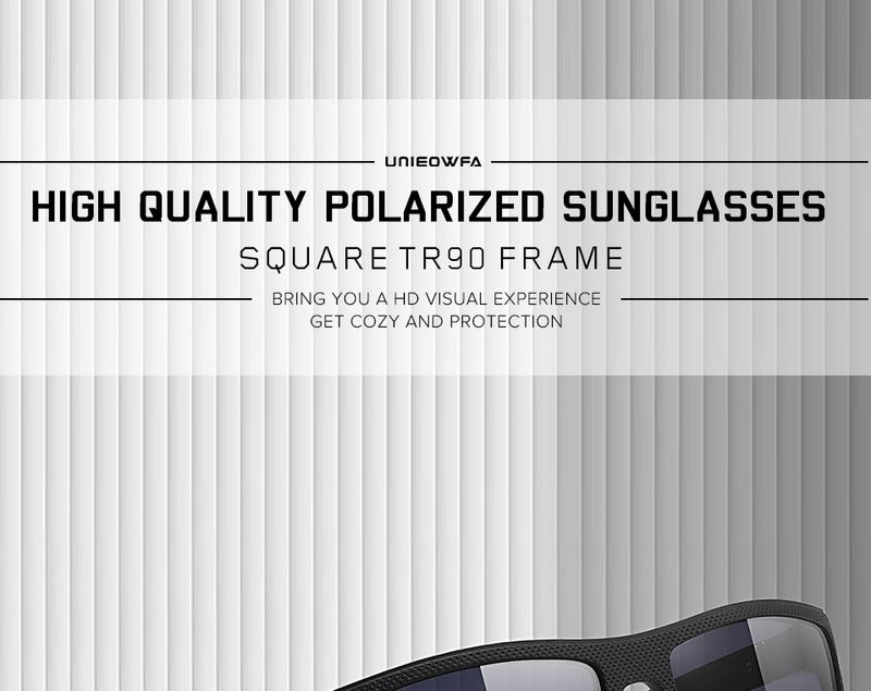 Mode polariserade receptsolglasögon män TR90 fyrkantiga multifokala progressiva närsynthet Optiska solglasögon manliga UV400_voghion.com