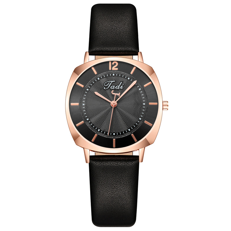 Nový pásek na kolečka s velkým čtvercovým ciferníkem ve 12. stupnici, jednoduchý a módní v personalizovaném pásku, dámské quartzové hodinky_voghion.com