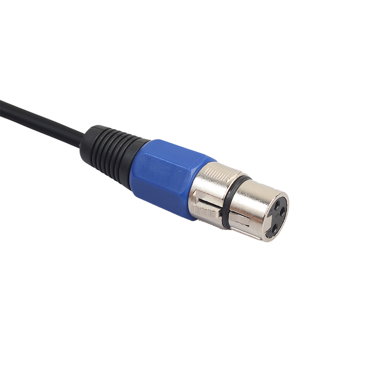 Hitech Stereo Male 3.5mm Jack to Microphone XLR Audio 3Pin Male/Female Cable for HDTV_voghion.com