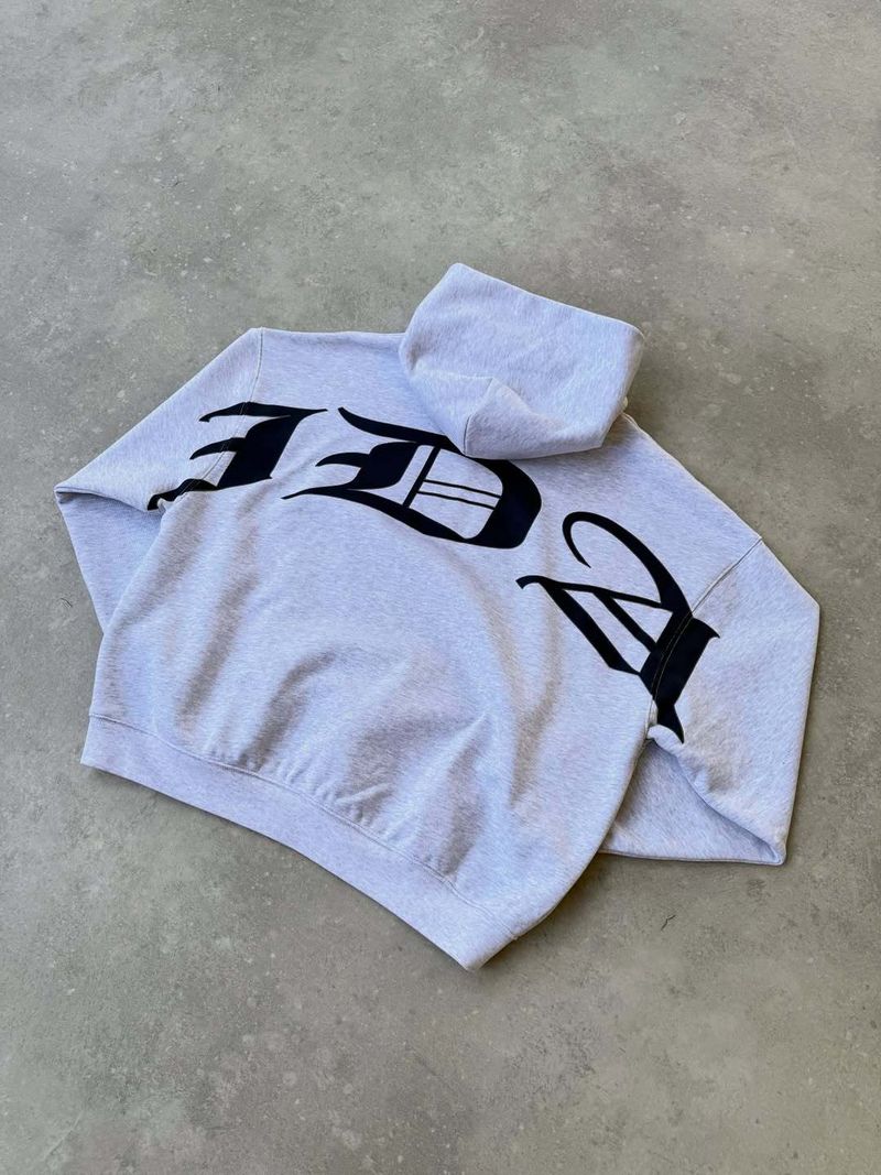 Men's Clothing Streetwear Hoodie & Sweatpants Set – Relaxed Fit Men's Loungewear (Grey, S-XL)_voghion.com