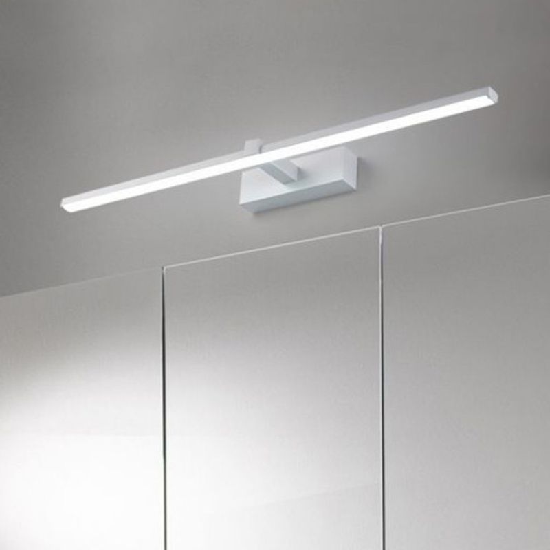 Nordic Stil LED Badezimmer Spiegel Front Waschraum Wasserdichte Wand Moderne Einfache Eitelkeit Licht_voghion.com