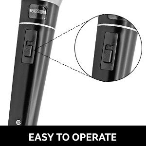 5 CORE Microphone Dynamic Vocal Handheld Mic Cardioid Unidirectional Microfono w On Off Switch + XLR Audio Cable for Singing Karaoke Public Speaking &_voghion.com