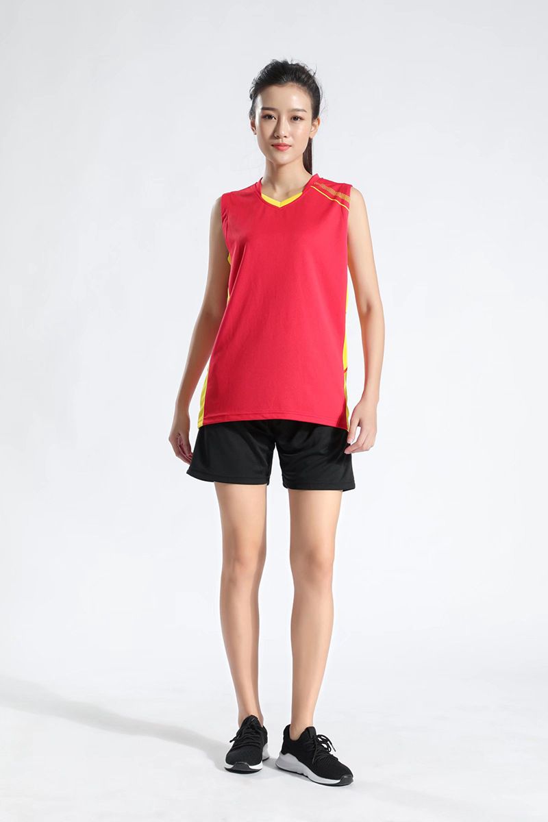 Maillots de badminton de tennis de table imprimés pour hommes et femmes, entraînement de compétition de vitesse, ensembles de combinaisons de volley-ball à séchage rapide_voghion.com