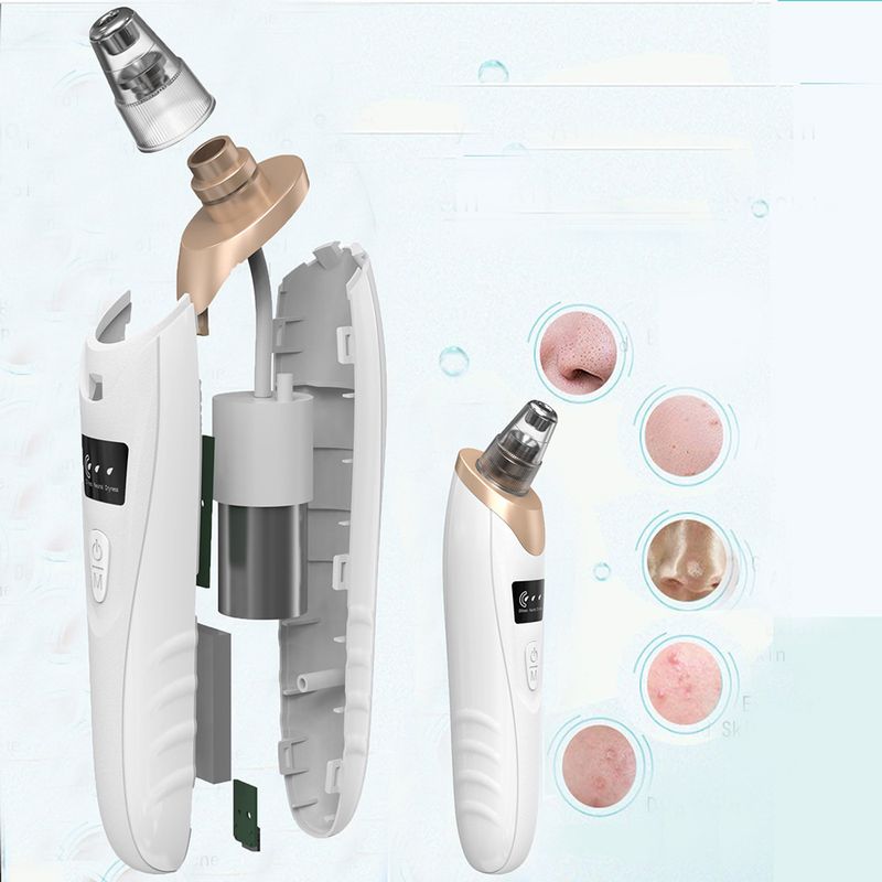 Sucção a vácuo elétrica cravo para cravo acne beleza instrumento para limpar o rosto poro cravo instrumento_voghion.com