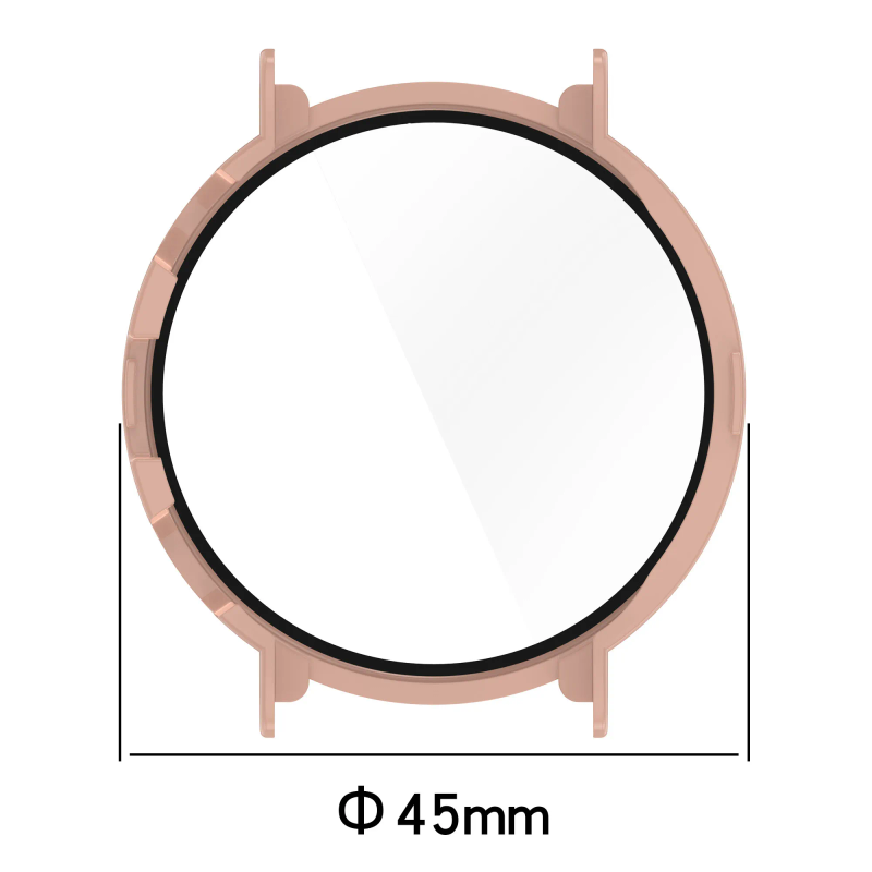 PC Hard Edge Protective Cover Bumper För Huawei Watch GT4 46mm / 41mm Helskärmshärdat glas skyddsskal_voghion.com