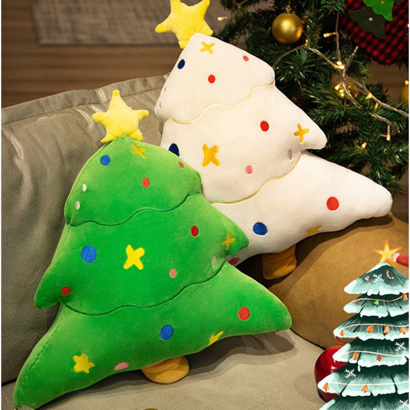Pillow Home Sofa Seat Lumbar Support Christmas Tree Cushion Decoration_voghion.com