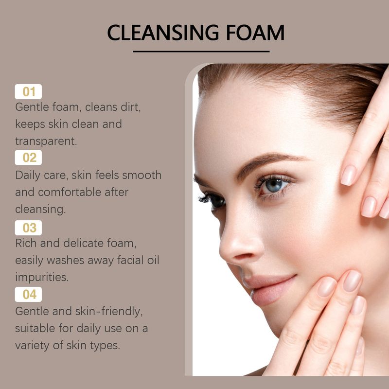 HOYGI Refreshing Cleanser Gentle Cleansing Of Facial Skin, Delicate And Smooth Pores, Moisturizing For Daily Care_voghion.com