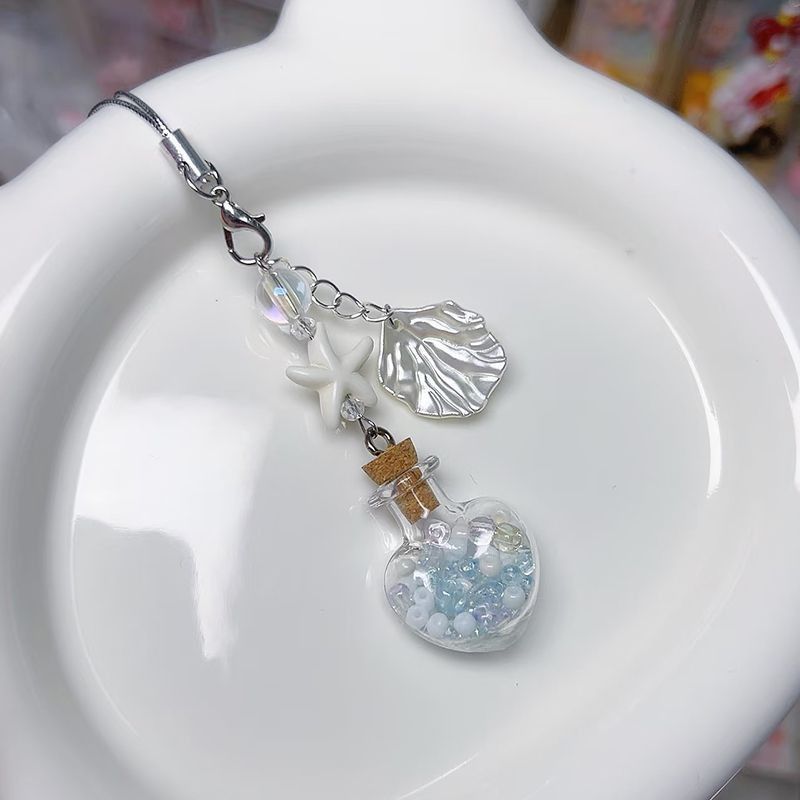 Portachiavi a forma di stella marina, accessorio per borsa, ciondolo, autunno/inverno 2025_voghion.com