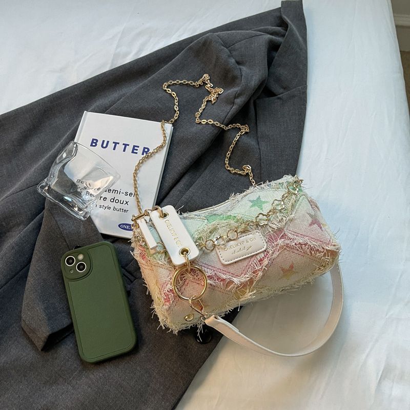 Borsa a tracolla versatile di alta qualità per l'estate 2024, borsa da pendolare casual da donna, stile coreano alla moda_voghion.com