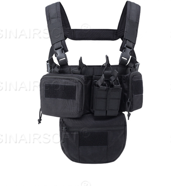 Cross-Border Lightweight Combat Vest CS Multi-Functional Quick Release 1000D Nylon TCM Tactical Chest Rig Outdoor_voghion.com
