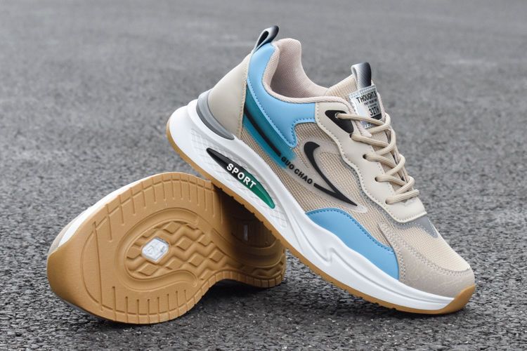 Chaussures de course décontractées et respirantes en maille pour hommes, nouvelle collection printemps-été 2024_voghion.com