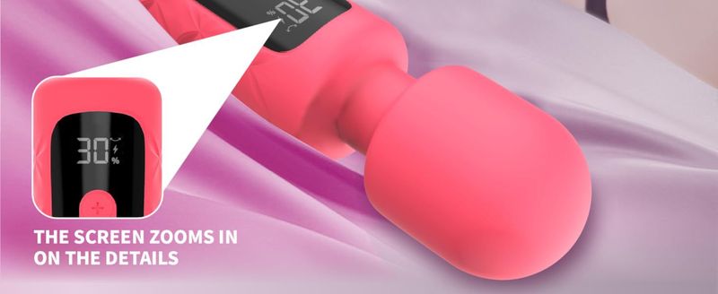 Mona Vibrator With LCD Screen That Can Rotate And Vibrate, AV Massage And Masturbator For Women, Adult Sexual Products_voghion.com