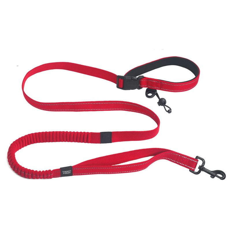 Running Pet Explosionsgeschützte, reflektierende, elastische, multifunktionale Hundeleine für den Außenbereich, einziehbar für große Hunde_voghion.com