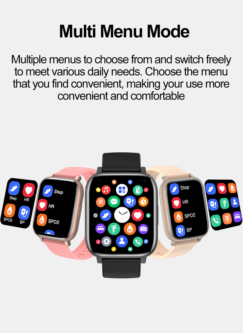 New H9 Smart Watch Health Monitoring Bluetooth Call Watch Sports Heart Rate Blood Oxygen_voghion.com