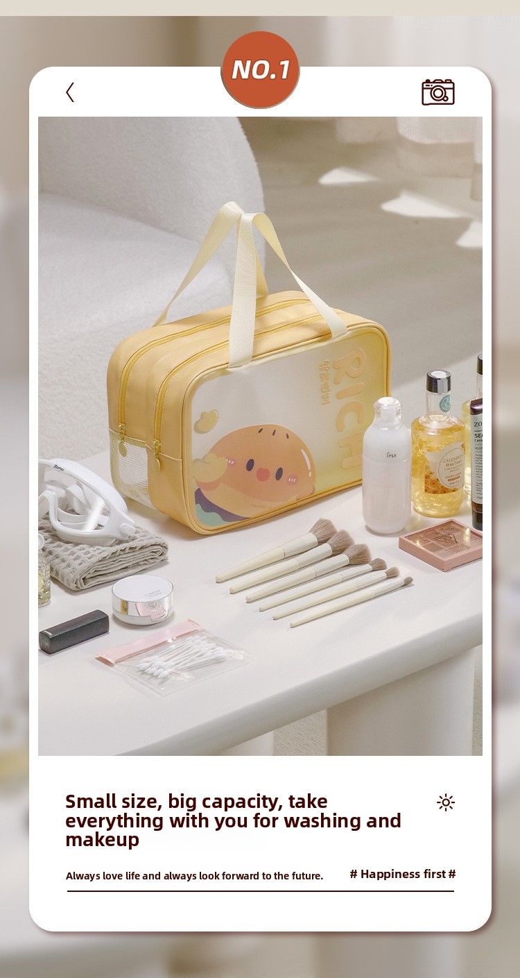 Make-up- und Kulturbeutel, multifunktional, große Kapazität, tragbar, wasserdicht, für Reisen, Fitness, Schwimmen, Baden_voghion.com