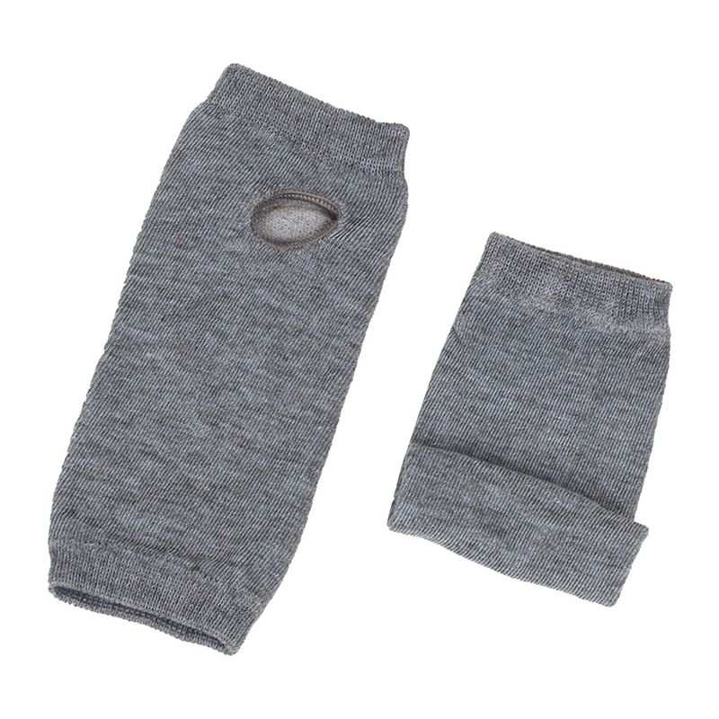 Unisex Knitted gloves with missing fingers anime stripes wearing fingers wrist cuff with false sleeves Thin children's fingers_voghion.com