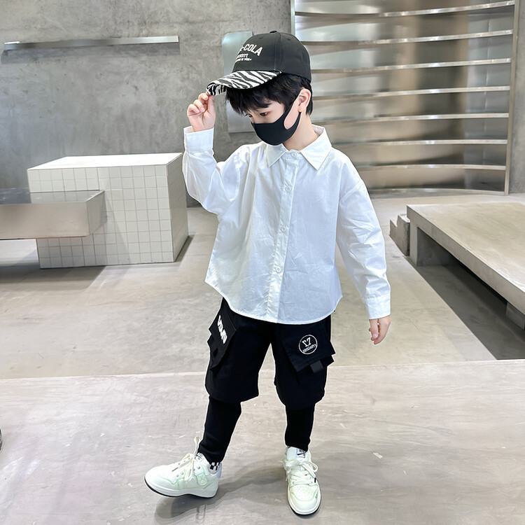 Pojkar Spring Set Barn Spring Tredelad Baby Spring Wear Pojkar Spring Barnkläder Trend_voghion.com