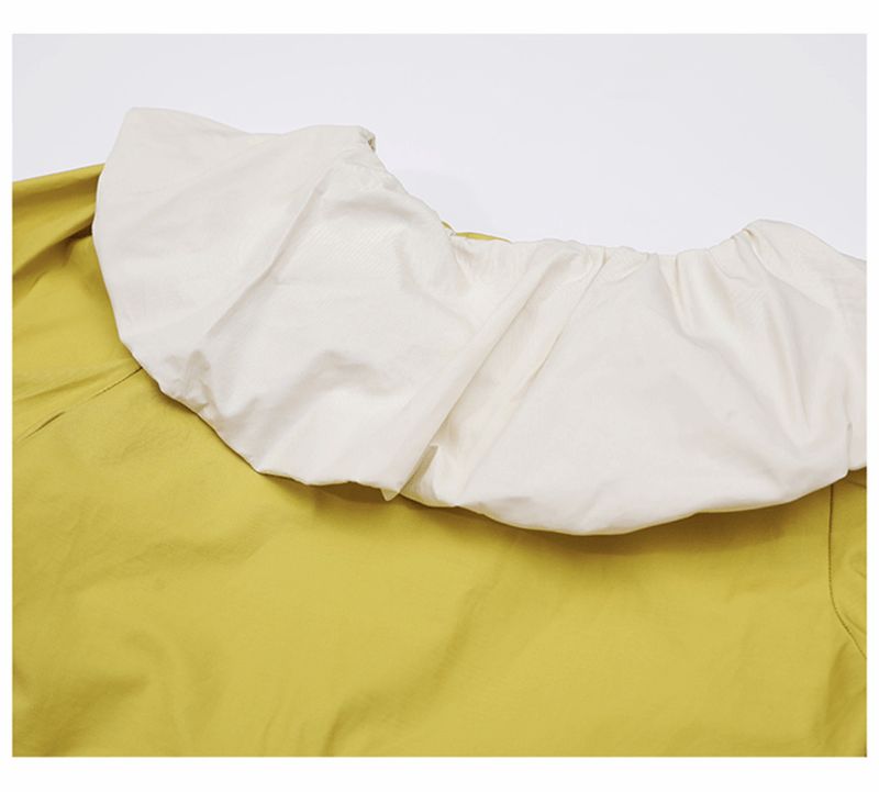 Mutter und Tochter Kleid Baby Kragen Kleid 2024 Sommer neues Eltern-Kind-Kleid koreanische Version locker schlank einfarbig Baumwollrock Trend_voghion.com