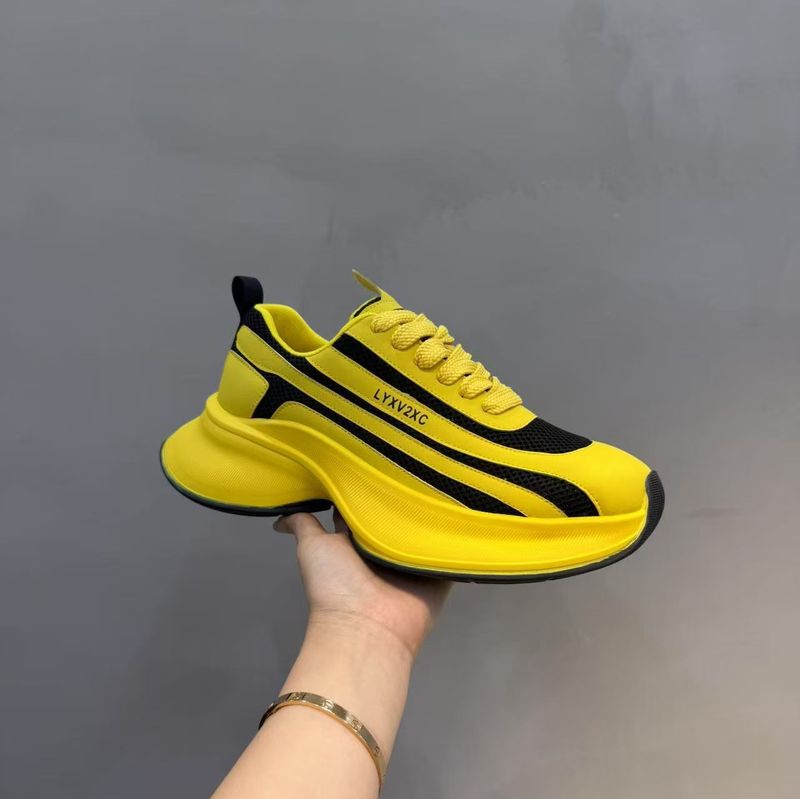 Scarpe casual da uomo di alta qualità, semplici e versatili, con suola spessa, estive, alla moda, modello 2025 per papà_voghion.com