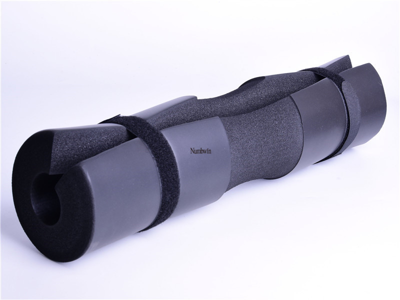 Spallacci per bilanciere tozzo fitness, manica protettiva per ponte dell'anca per sollevamento della forza, imbottitura in spugna per il collo_voghion.com