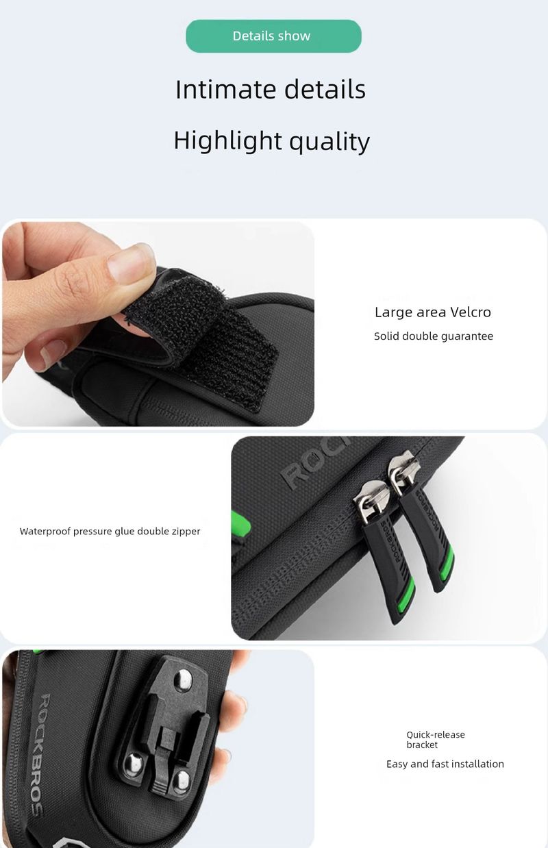 Rockbros Quick Release Bicycle Bag_voghion.com