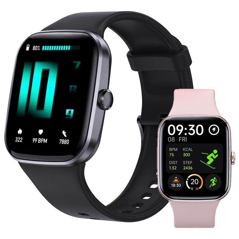Q32 Heart Rate Pressure Blood Oxygen Sleep Music Multi-Sport Women's Cycle Waterproof Bluetooth Call Smart Watch_voghion.com