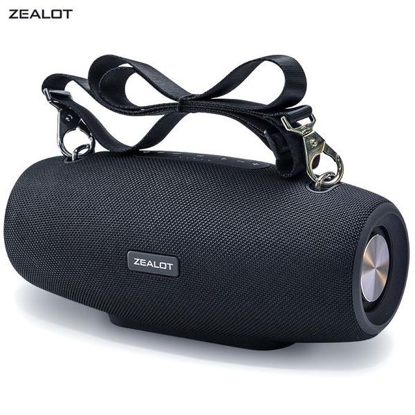 ZEALOT S67 60W Bluetooth Speaker, IPX4 Waterproof, 36H Playtime, 14400mAh Battery, Dual Pairing, Loud Stereo Sound, For Phone/Tablet/TV, Ideal For B_voghion.com