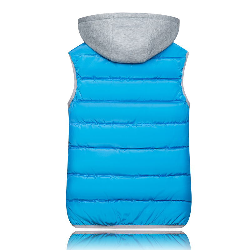 Gilet invernale da donna in cotone, gilet corto e caldo_voghion.com