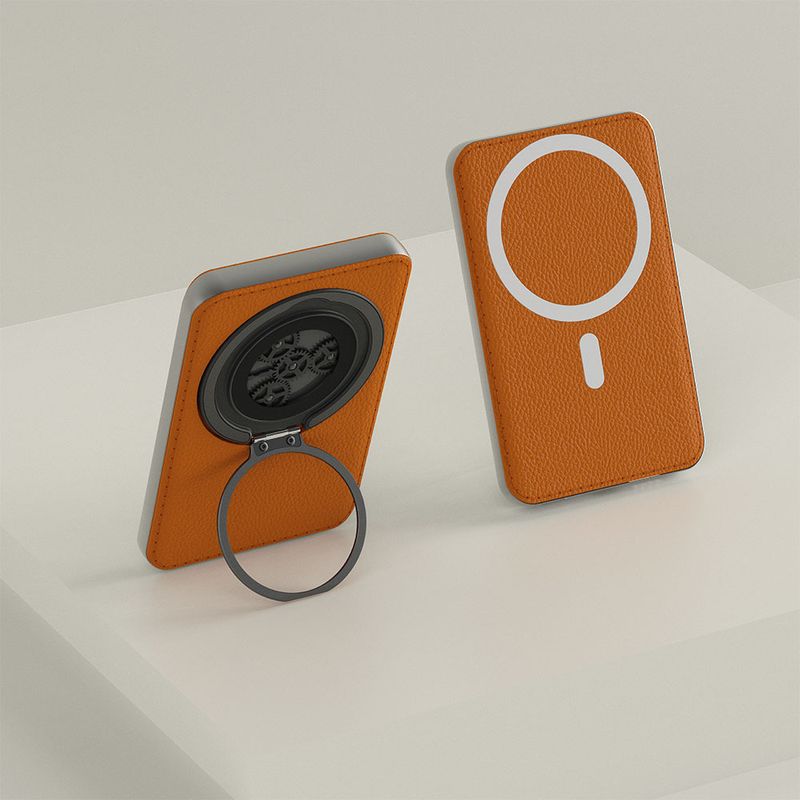 3C-zertifizierte, ultradünne magnetische kabellose Bank aus Aluminiumlegierung mit drehbarem Ständer, Stressabbau, Schnellladefunktion, anpassbarer Haltbarkeitsverbesserung_voghion.com