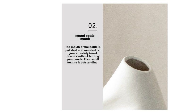 Vintage Floor Ornament Design Sense High-end New Chinese Style Niche Home Simple Ceramic Dried Flower Arrangement Vase_voghion.com