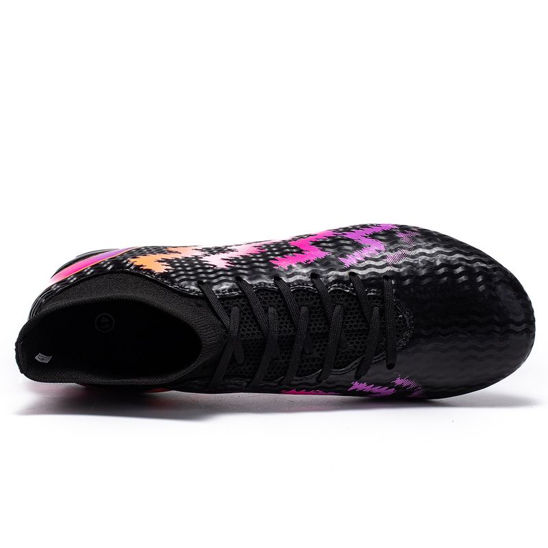 High-Top-Fußballschuhe, Galvanisierte Sohlen, Spikes, Männliche Studenten, Jugendliche, Kunstrasen, Outdoor-Trainings- Und Wettkampfschuhe_voghion.com