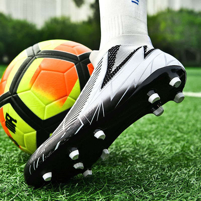 Fußballschuhe ohne Schnürsenkel, professionelle Schuhe für Herren, atmungsaktiv, Fußballschuhe, Anti-Rutsch, Outdoor-Training, heißer Verkauf_voghion.com