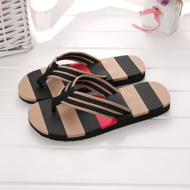 Pantofole casual da uomo a spina di pesce, sandali antiscivolo con suola morbida, versione estiva coreana 2019, di qualità imbattibile_voghion.com
