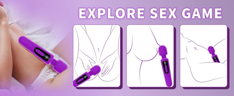 Mona Vibrator With LCD Screen That Can Rotate And Vibrate, AV Massage And Masturbator For Women, Adult Sexual Products_voghion.com