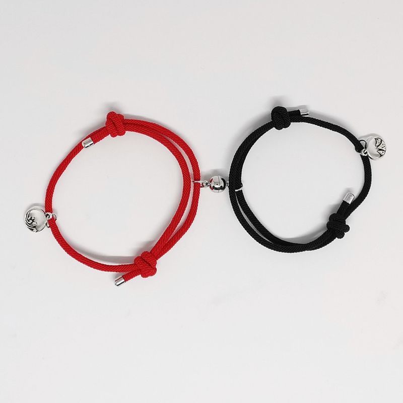 Eachother Couple Bracelet Magnet Attract True Love A Pair Of Men And Women Woven Hand Rope Jewelry_voghion.com