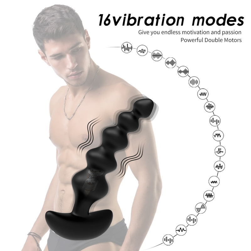 Grado Prostata 360 Massaggiatore Elettrico Shock Pulse Butt Plug Anale Plug Vibratore Giocattoli Sessuali Vibratore Per Uomo B_voghion.com