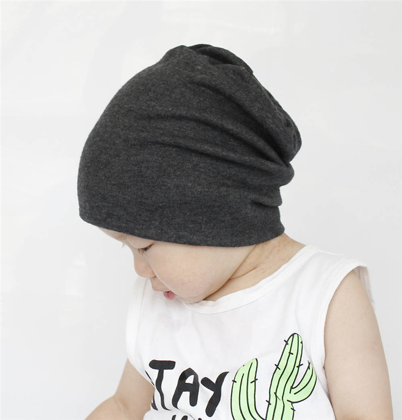 Nuevo gorro de hip hop para bebé, para baile callejero, primavera y otoño, gorro de punto para niño y niña, cálido, color sólido, para invierno_voghion.com