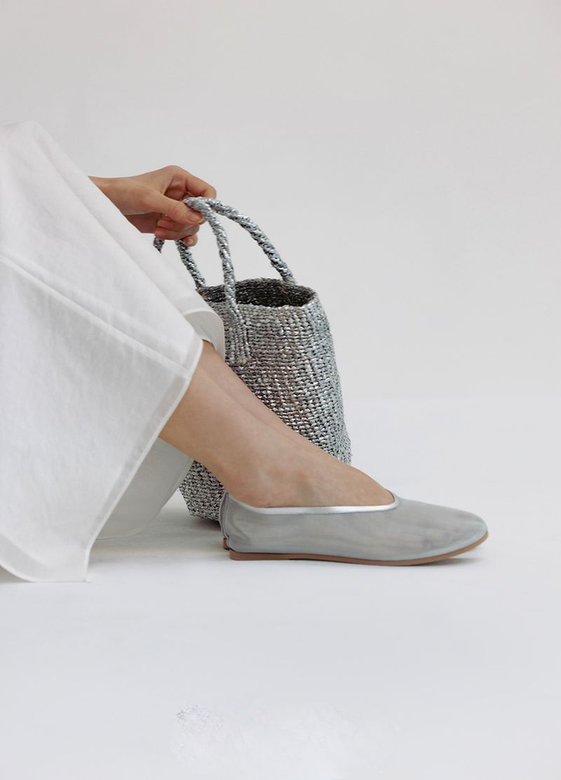 Flache Mesh-Schuhe für Damen – atmungsaktiv und bequem (weiche Sohle, transparentes Design, klassischer Loafer-Stil)_voghion.com