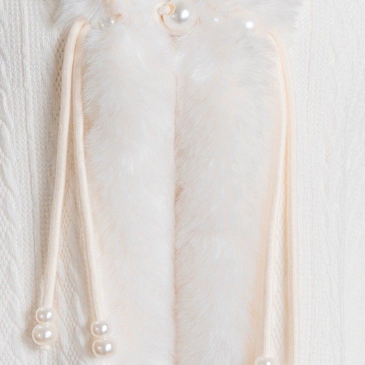 Scialle a mantella ispessito da fata delicata con cheongsam, autunno inverno, versatile, caldo, in peluche, all'ingrosso_voghion.com