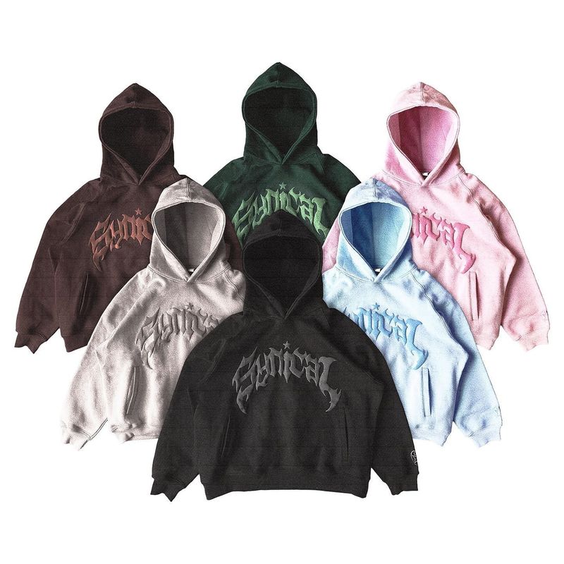 Moletom com capuz masculino 2024, novo suéter americano com zíper, letra gótica, estampa de estrela, moletom da moda, casual, exterior_voghion.com