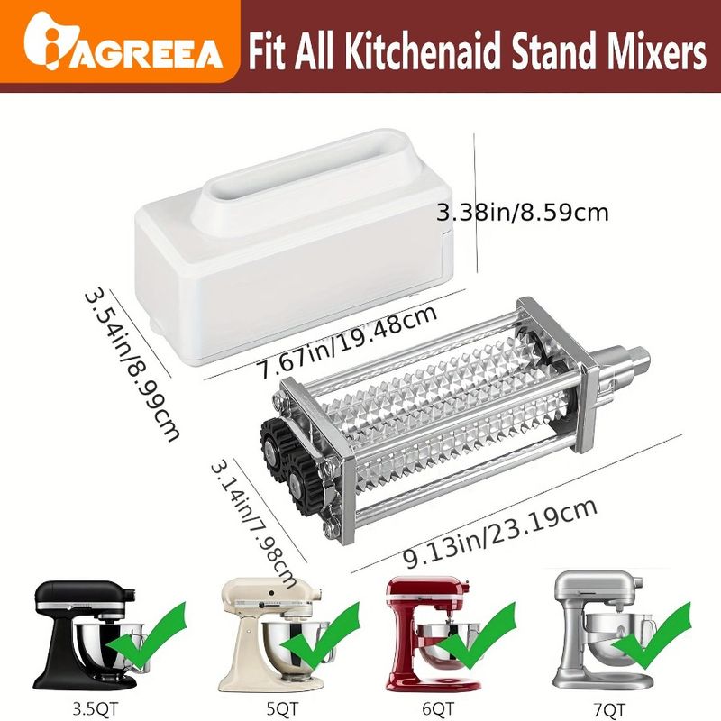 Home Gear Mixer Batticarne Rapido Acciaio Alimentare E Per Accessorio Facile Per Per Con Mixer Preparazione Cucina Batticarne Inox_voghion.com