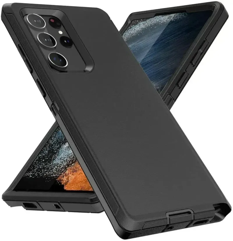 Armor Otter X Box Case fir Samsung Galaxy A55 S23 S22 S21 S20 S24 Ultra S10 S8 S9 Note 20 10 Heavy Duty Shockproof Armor Case_voghion.com