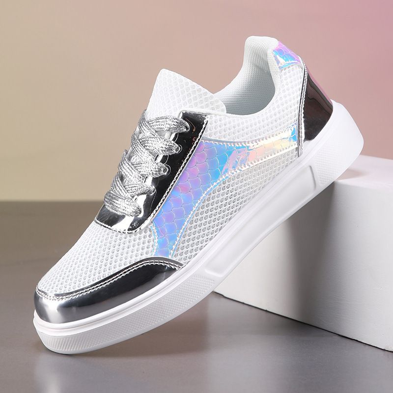 Mesh-Boardschuhe, modisch, vielseitig, leicht, mit flacher Sohle, neue Rutsch- und Geruchshemmende Mode, Xiyin Cf7_voghion.com