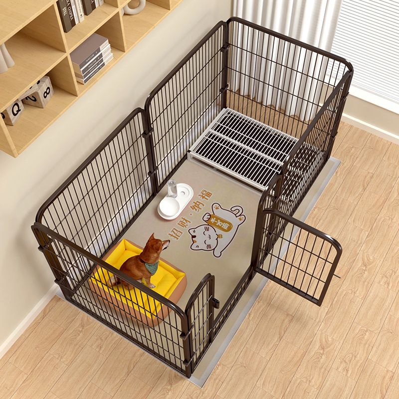 Haustierkäfig Innenzaun Kleine Mittlere Barriere Corgi Teddy Bichon Gewidmet Hundehaus_voghion.com