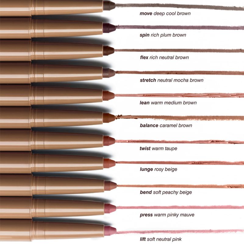 Makeup PAGE VINE Matte Double-Ended Silky Smooth Polypeptide Lip Liner Nude Lippenstift_voghion.com