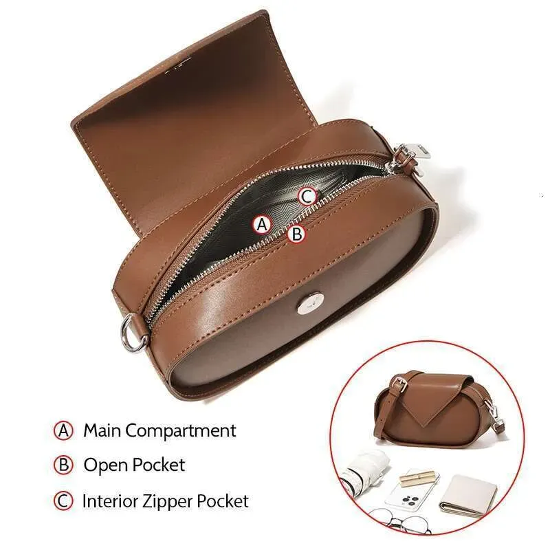 Designer 2025 Mini Shoulder Bag da donna in pelle scamosciata, piccola borsa a tracolla per telefono, alla moda, con cerniera e tracolla regolabile, regalo per ragazza_voghion.com
